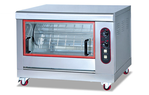 Small gas chicken rotisserie