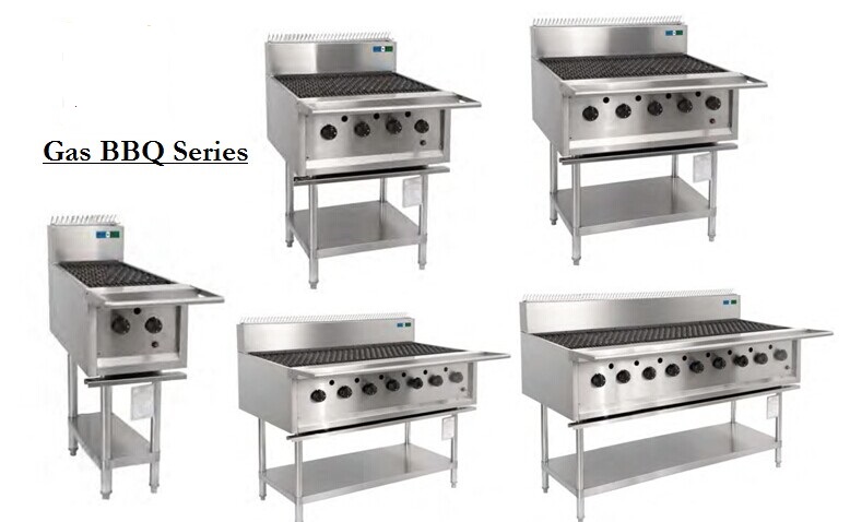 Commercial large 9 burner gas bbq grill machine